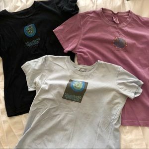 Life is good & Patagonia T-shirts